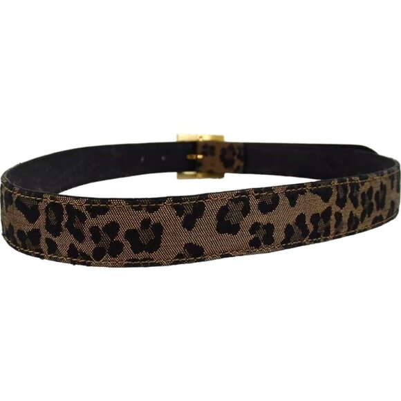 559161AN (S2) Fendi Belt Brown PVC
